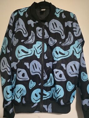 one clothing Black Bomber Jacket